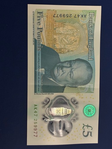 Five pounds note ak47 - £5,