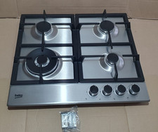 310) BEKO HIAW64225SX 58 cm Gas Hob - Stainless Steel