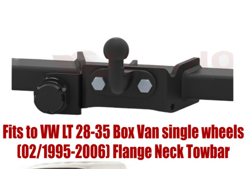Flange neck tow - tow, bar