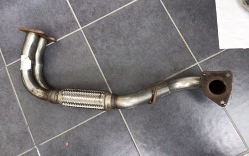 Mgf exhaust downpipe - downpipe, up