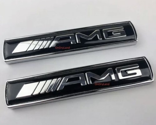 Mercedes amg black side - amg,