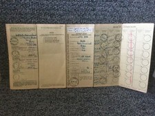 MORRIS COMMERCIAL VAN 1955 CLASSIC VINTAGE RF60 LOGBOOK MEMORABILIA 