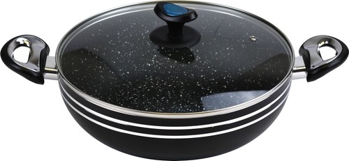 28cm non stick aluminium wok - non-stick,