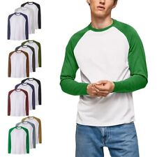 Mens Raglan Long Sleeve T