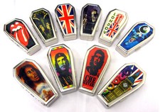 Coffin Shape Case Holder Metal