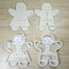 Gingerbread Couple Man & Woman