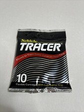 Schick FX Tracer 10-Razor Blade Cartridge Refill NOS NBA Lubricating Strip
