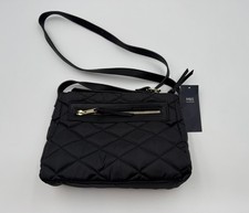 Ladies Black Quilted Shoulder