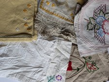 JOB LOT #03 of VINTAGE linen