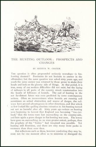 The fox hunting outlook - hunting,