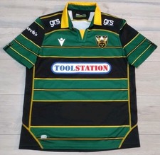 Northampton Saints Rugby Home Shirt 2019/2020 - Macron XL Extra Large Jersey Top