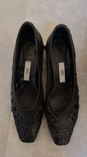 Miista London Woven Leather