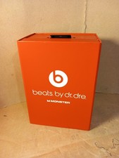 Beats Monster By Dr Dre Over Ear Boxed Case, NON WORKING /PARTS/REPAIR- See Pics