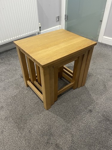 Solid oak nest - of, great