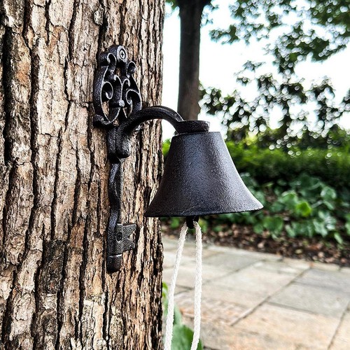 Cast iron doorbell wall - doorbell,