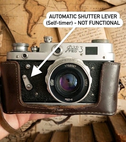 Rare soviet fed camera - fed-3,