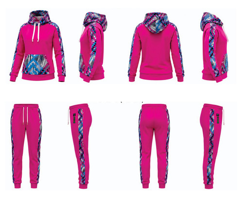Premium female hoodie - a&a,