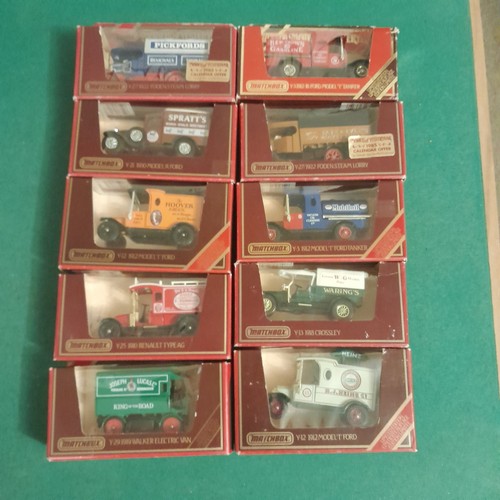 Matchbox models of - ,