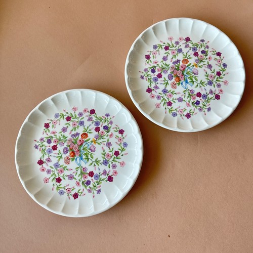 Vintage salad plates - vintage,