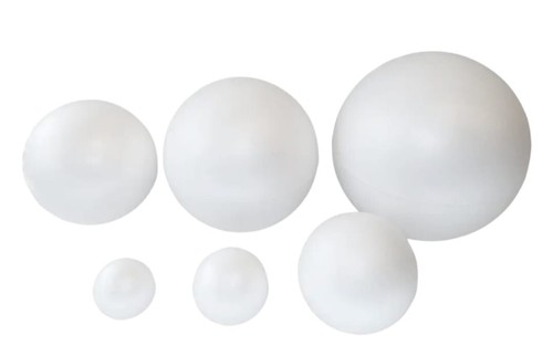 Solid white polystyrene - solid,