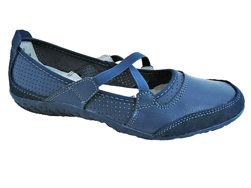 Down earth navy leather - to,