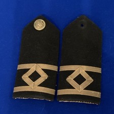 Merchant Navy Second Officer  Epaulettes,pair, vintage