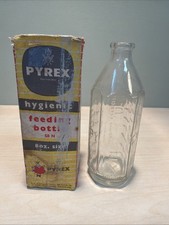 Pyrex baby feeding bottle - feeding, in