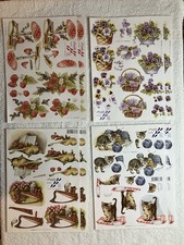 Decoupage Sheets Eighteen Set
