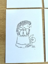 8 x Penny black HEDGEHOG