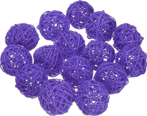 Pcs wicker rattan balls - 13,