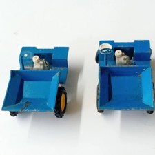 Britain's Toys Two Dumper Truck Construction Vehicle Vintage