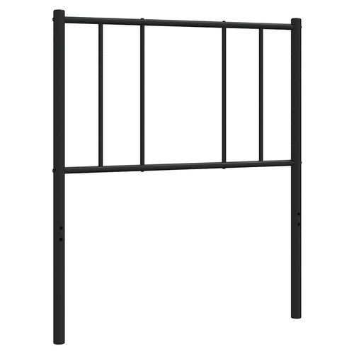 Metal headboard bed base - bed,