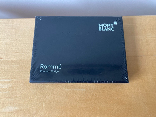 Montblanc playing cards decs - cards,