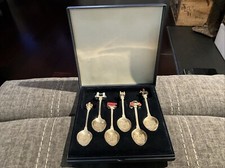 Vintage U.K. London WAPW Silver Plated Spoon Set