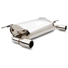 2.5" STAINLESS EXHAUST REAR SILENCER BACKBOX FOR MAZDA MX5 MX-5 NC 1.8 2.0 05-15