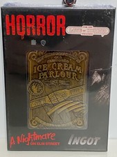 A Nightmare on Elm Street Ice Cream Parlour Limited Edition of 500 Metal Ingot