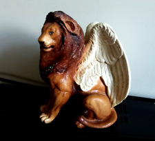 Windstone Edition Collection Winged Lion Figurine Pena Melody Sculpture