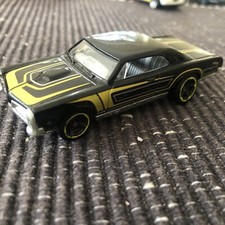 Hot Wheels '67 Pontiac GTO Black Diecast 1/64 1996 Unboxed VGC