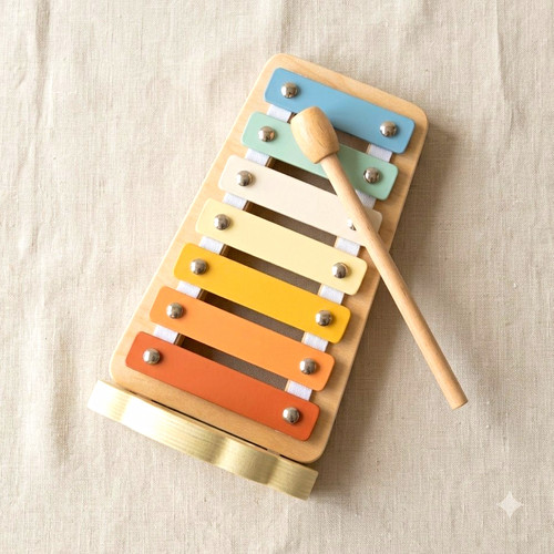 Wooden kids xylophone - kids,