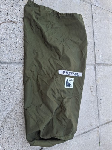 Empty green sailbag for - green,