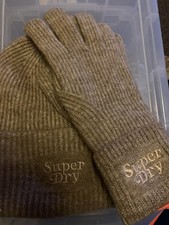 Superdry Unisex Brown Hat And