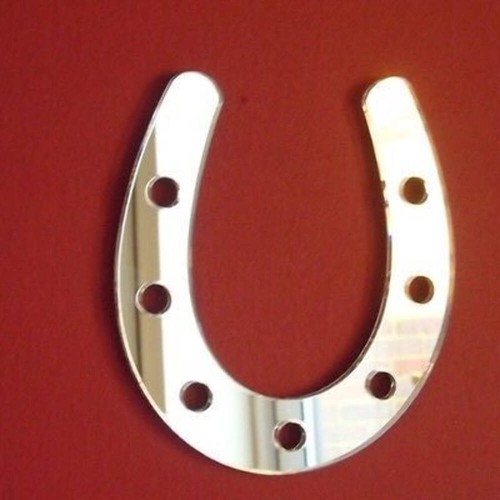 Horse shoe acrylic - shoe, mirror