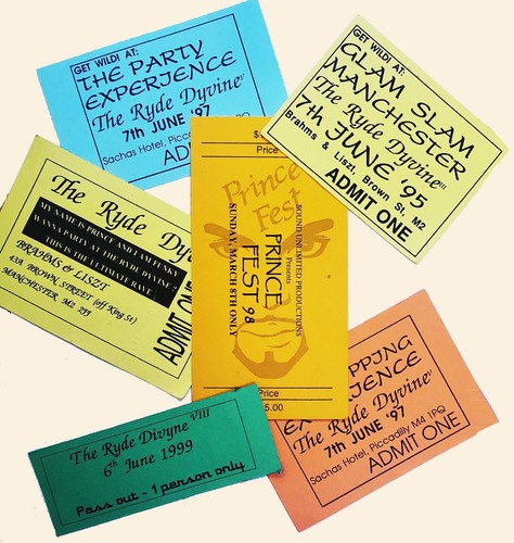 Prince ticket collection - prince, fan