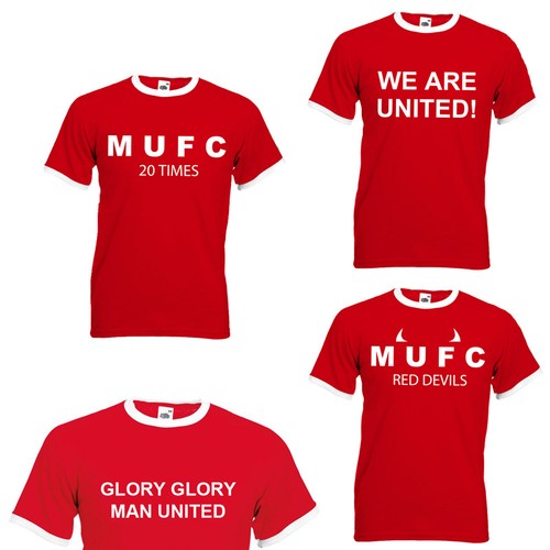 New manchester united - retro, t