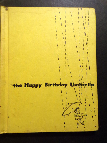 The happy birthday umbrella - happy,