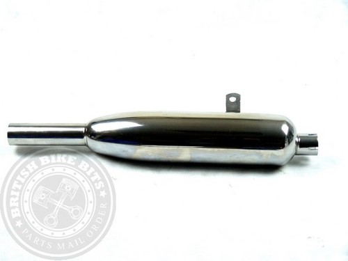 3928 chrome silencer low - 70-3928,