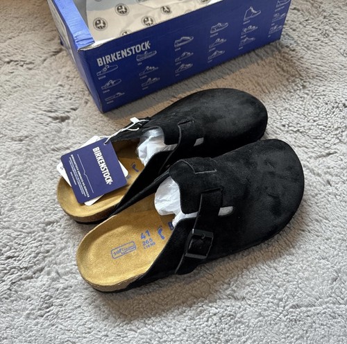 Birkenstock boston black - birkenstock,