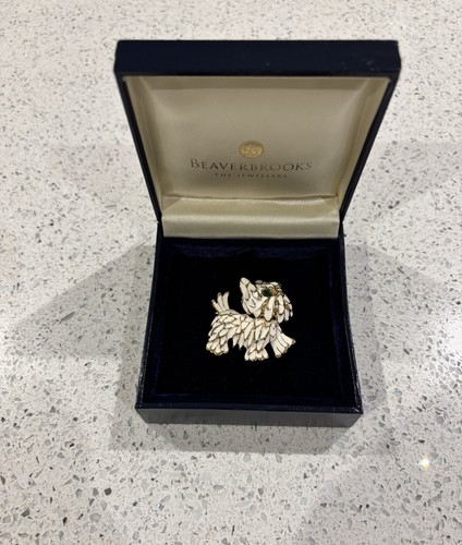 Cute enamel westie terrier dog - cute,