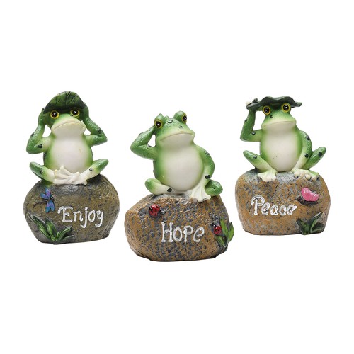 3pcs garden statue pond decor - 3pcs,