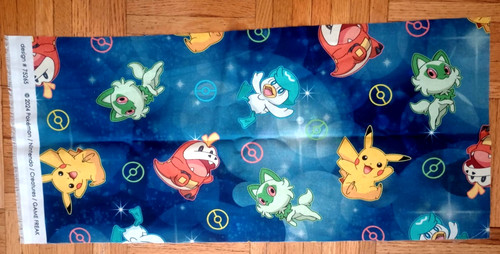 Pokémon pikachu fabric - pikachu,